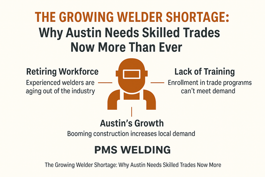 The Growing Welder Shortage: Why Austin Needs Skilled Trades Now More Than Ever - Precision Metal Services