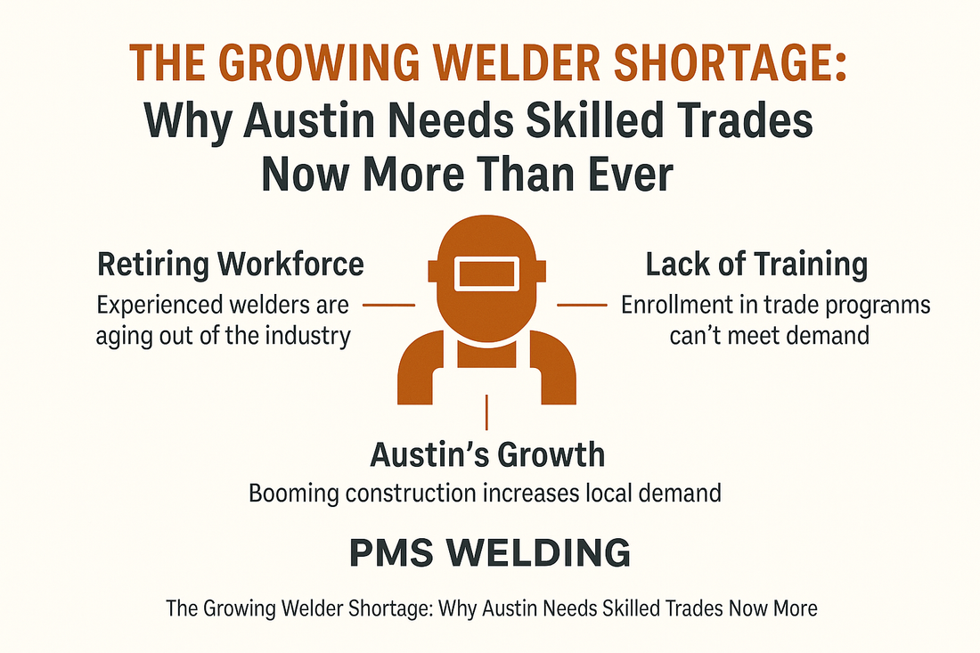 The Growing Welder Shortage: Why Austin Needs Skilled Trades Now More Than Ever - Precision Metal Services